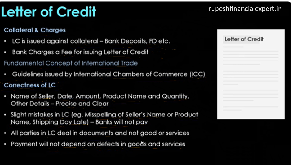 Letter of Credit (LC)