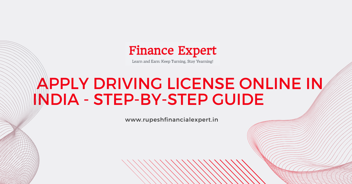 Apply Driving License Online India - Step-by-Step Guide