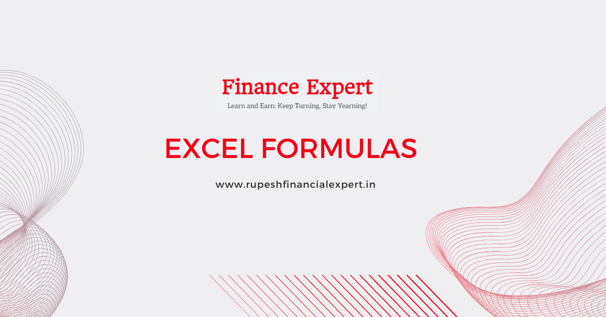 Excel Formulas