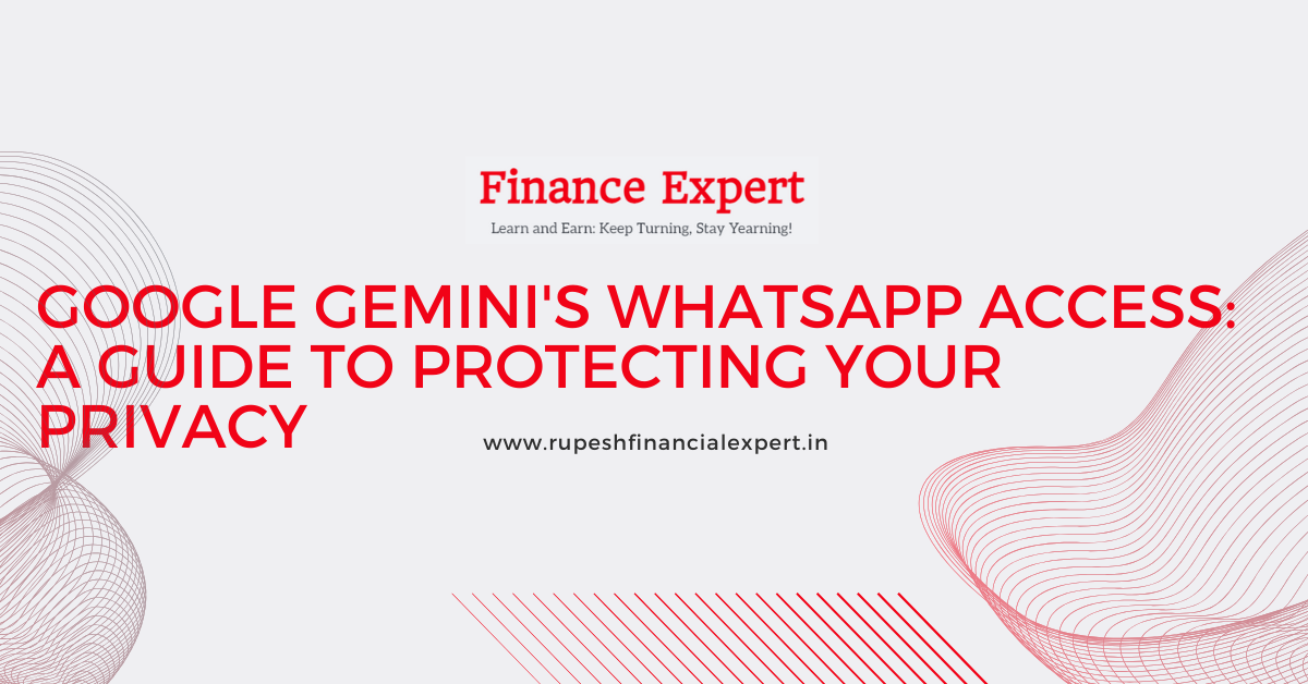 How to Stop Google Gemini from Reading Your WhatsApp Chats
