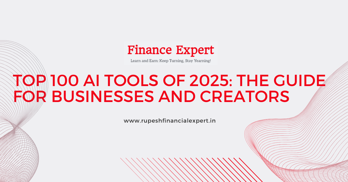 List of 100+ AI Tools for 2025